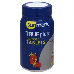 Sunmark TRUE plus Raspberry Glucose 50 Tablets
