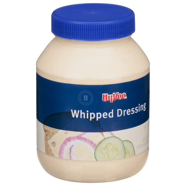 slide 1 of 1, Hy-Vee Whipped Dressing, 30 fl oz