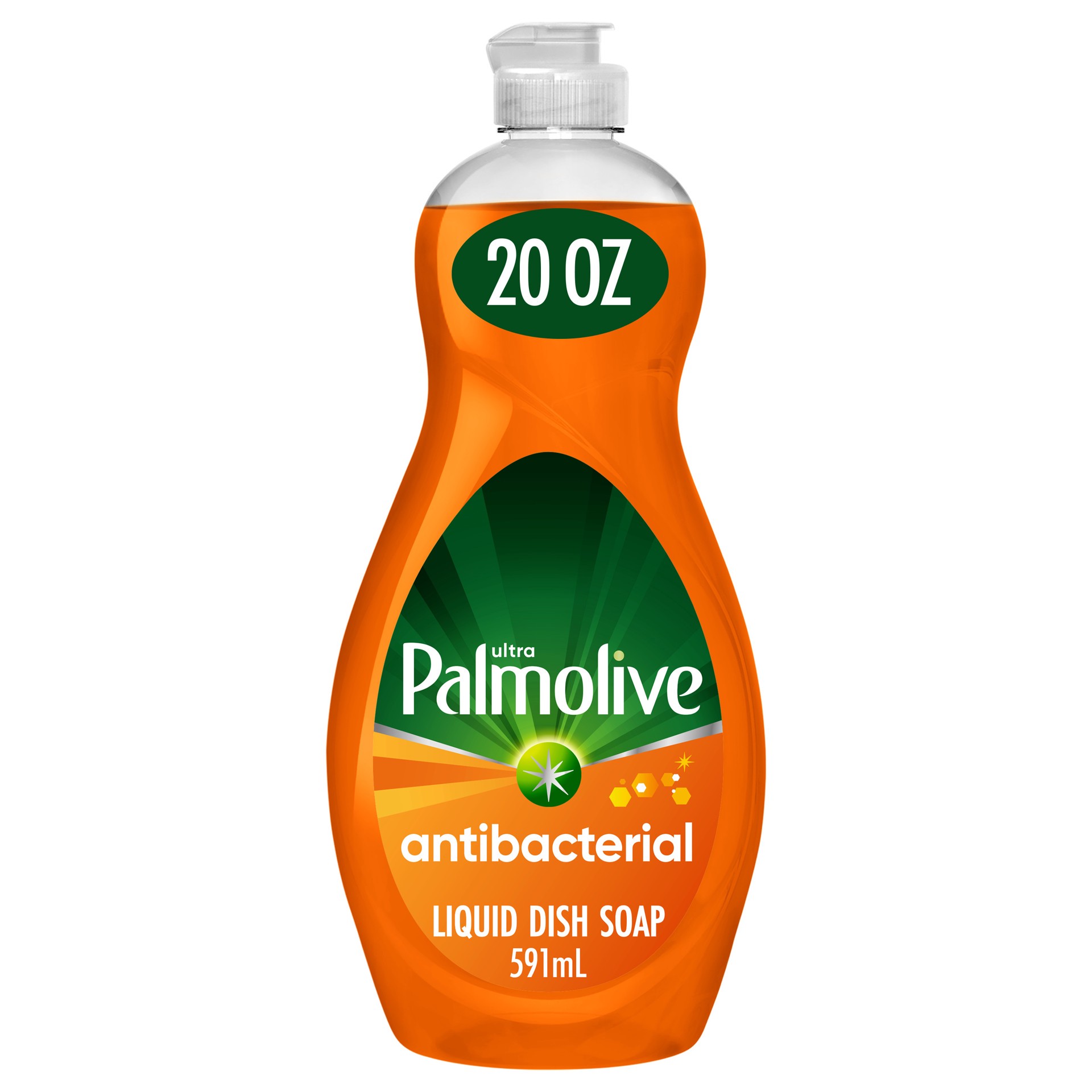slide 1 of 8, Palmolive Ultra Palmolive Antibacterial Concentrated Dish Liquid, Orange Scent - 20 Fluid Ounce, 20 oz