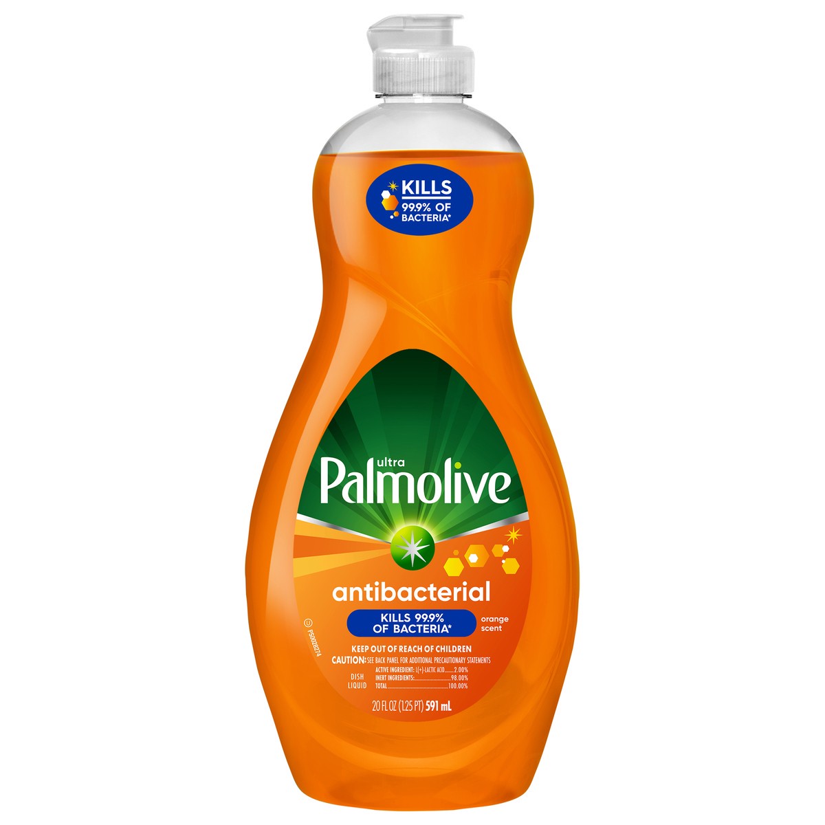 slide 1 of 8, Palmolive Ultra Palmolive Antibacterial Dish Liquid- 20 Fluid Ounce, 20 fl oz