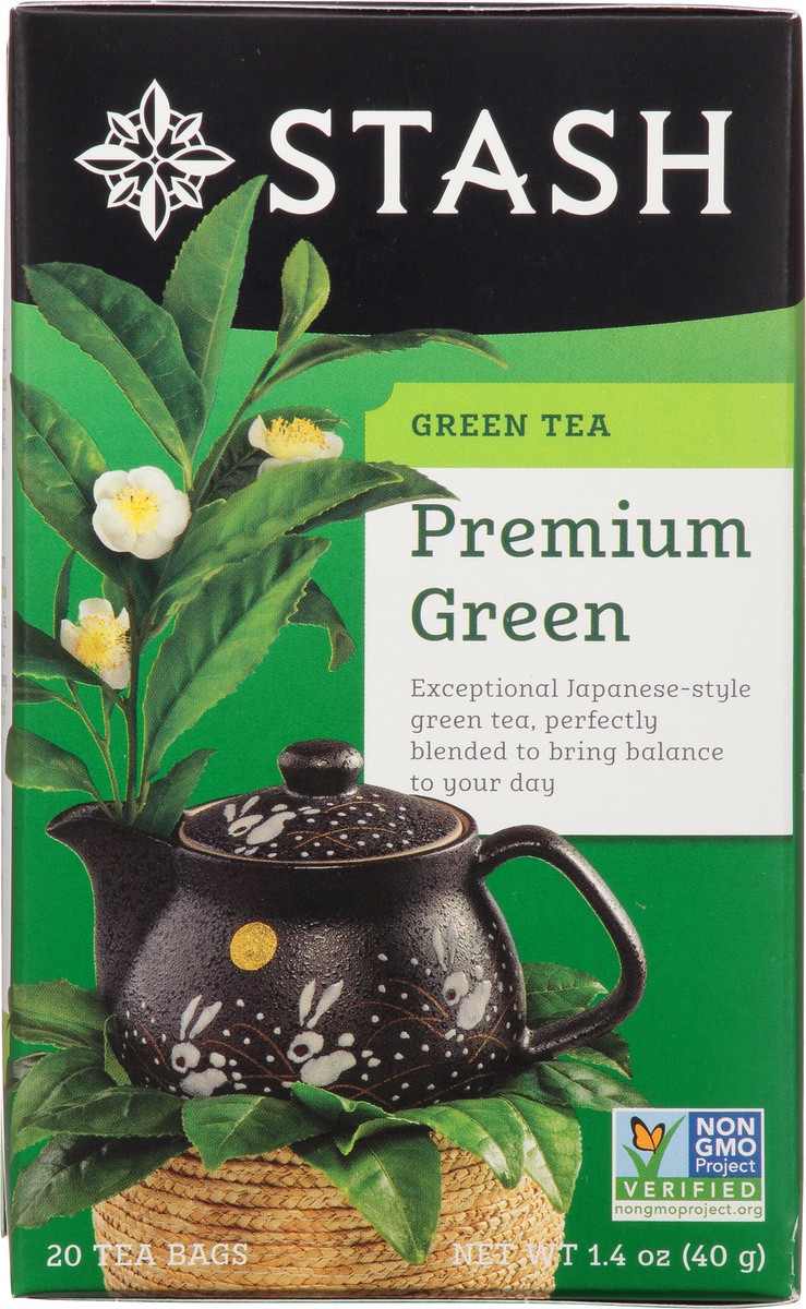 slide 6 of 9, Stash Tea Bags Premium Green Green Tea 20 ea, 