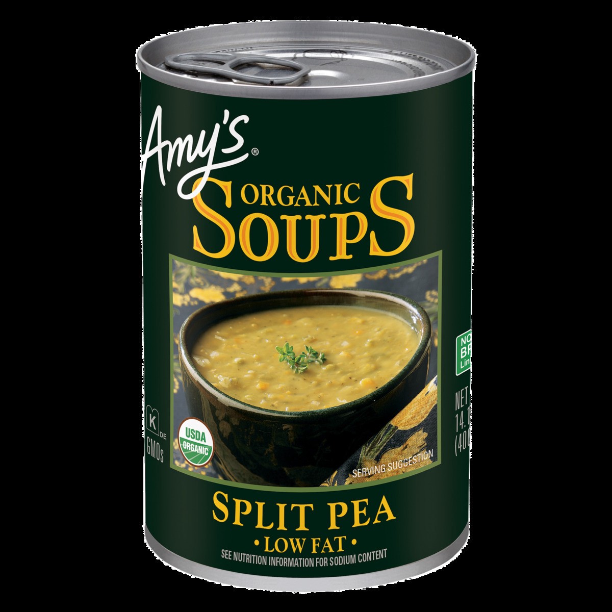 slide 1 of 8, Amy's Amy''s Organic Split Pea Soup, 14.1 oz