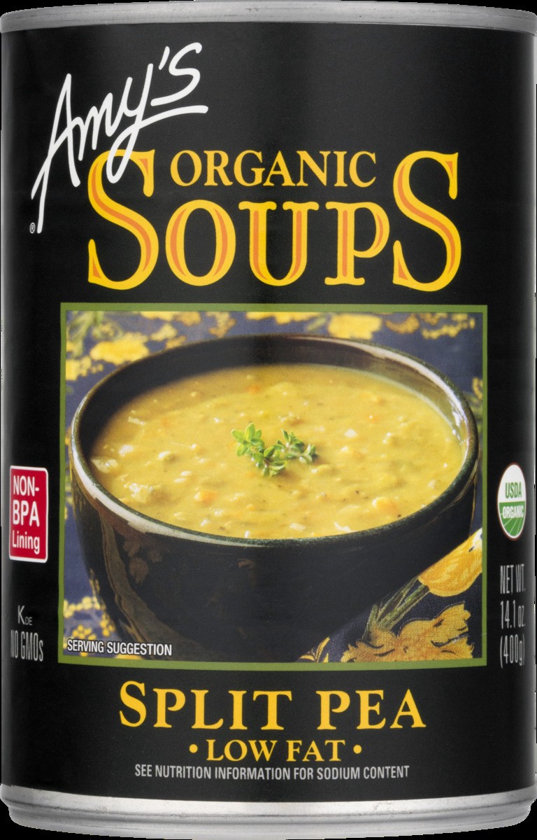 slide 2 of 8, Amy's Amy''s Organic Split Pea Soup, 14.1 oz