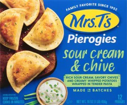 Mrs. T's Sour Cream & Chive Pierogies, 12 ea