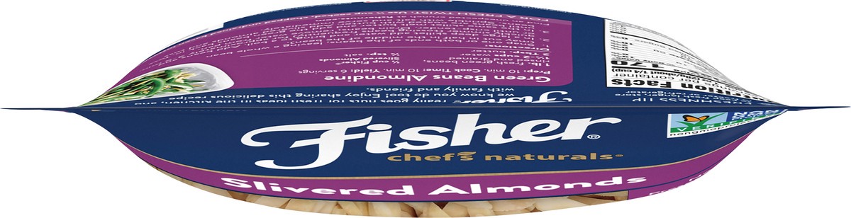 slide 4 of 9, Fisher Chef's Naturals Slivered Almonds 10 oz. Bag, 10 oz