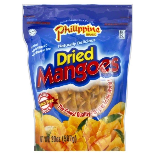 slide 1 of 1, Philippine Brand Dried Mangoes, 