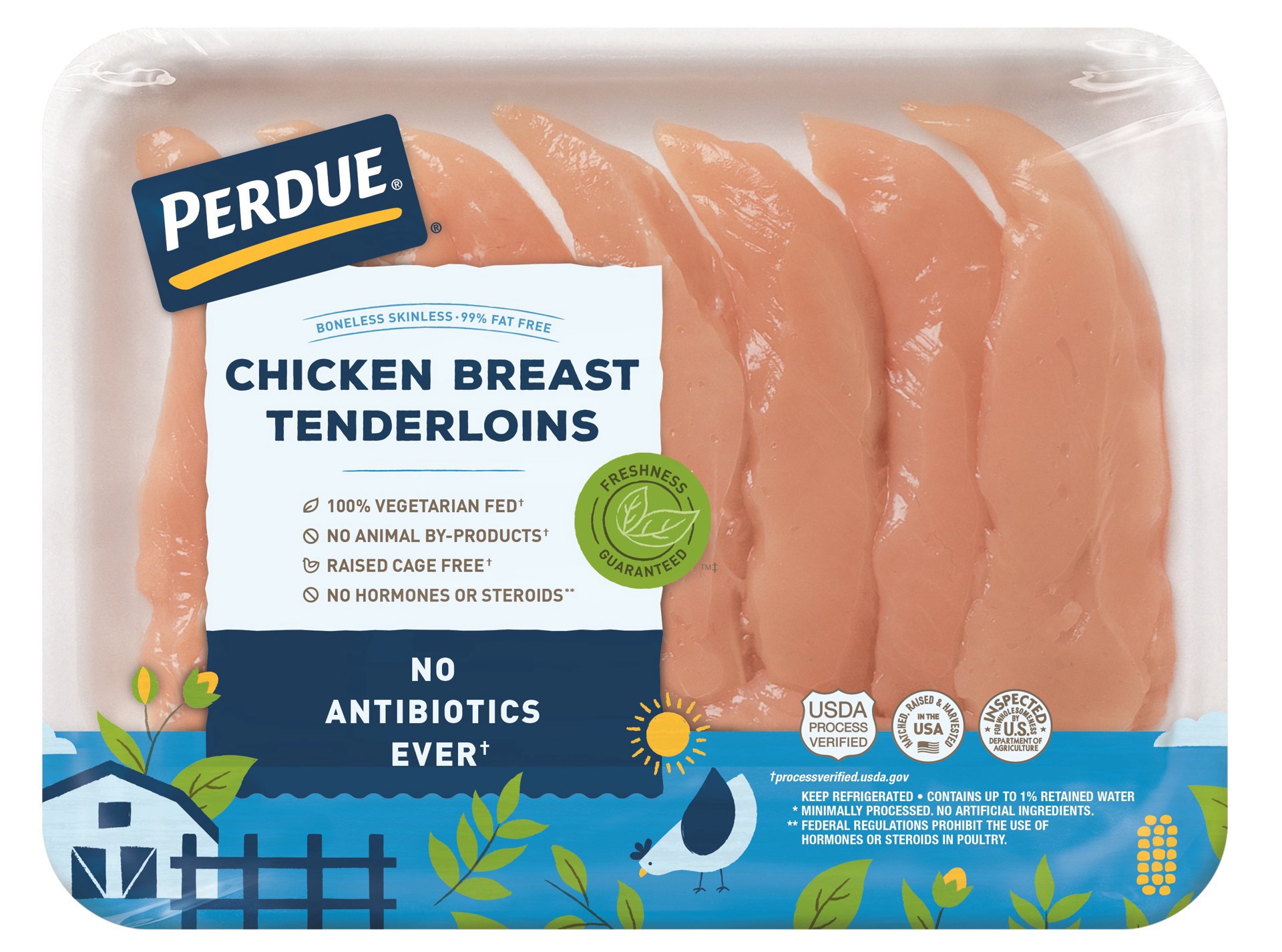 slide 1 of 1, Perdue Per Chicken Breast Tenderloi, per lb