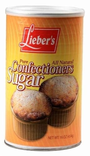 slide 1 of 1, Lieber's Liebers Confection Sugar, 18 oz