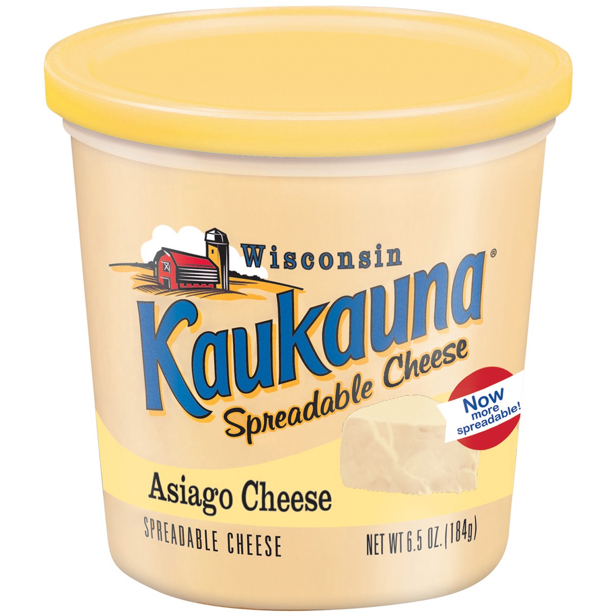 slide 2 of 6, Kaukauna Spreadable Cheese, 6.5 oz