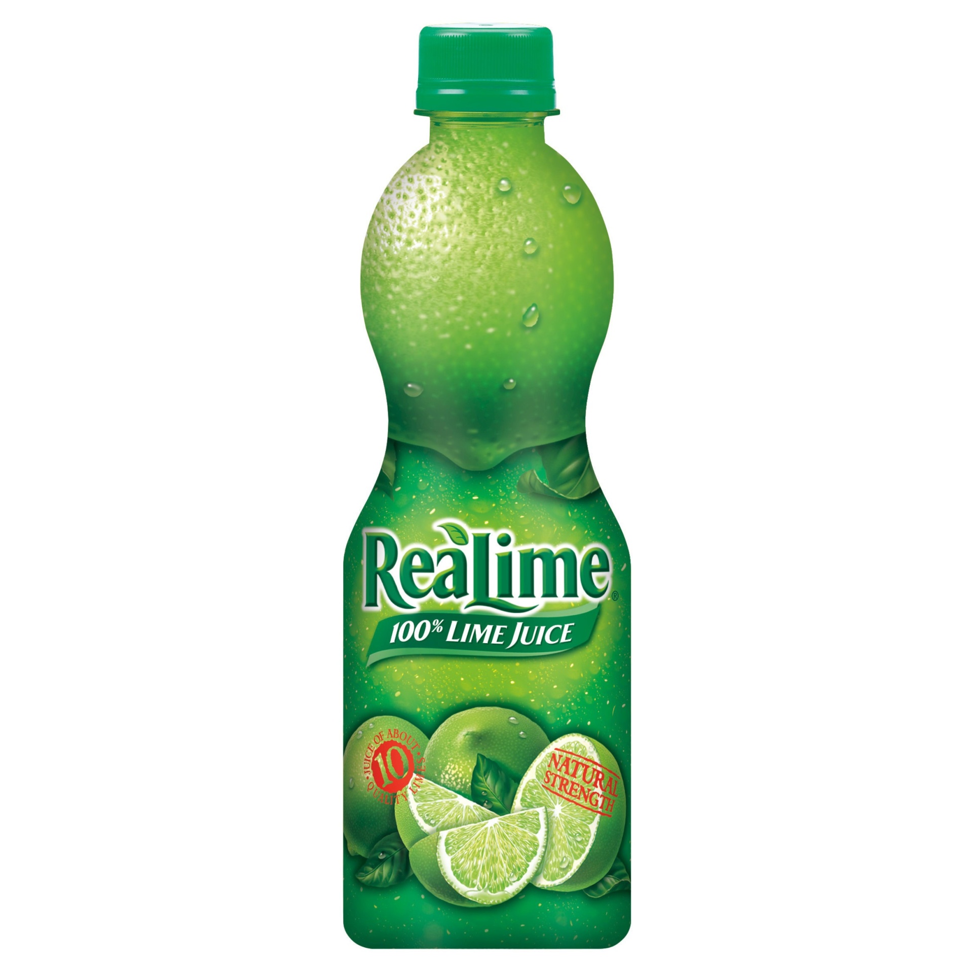 slide 1 of 2, ReaLime 100% Lime Juice Bottle, 15 fl oz