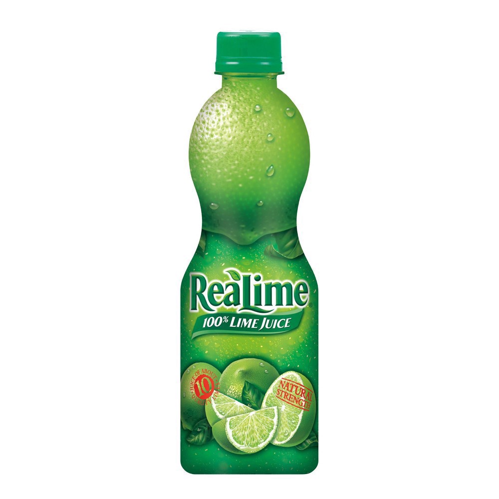 slide 61 of 68, ReaLime 100% Lime Juice Bottle, 15 fl oz