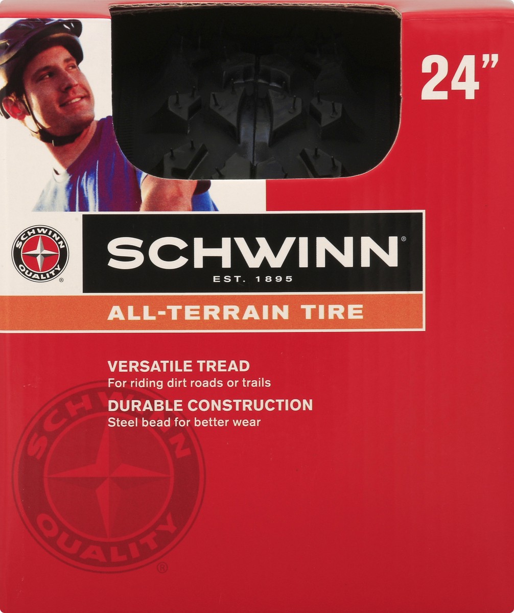 slide 1 of 9, Schwinn 24-inch Mountain Tire, 1 ct