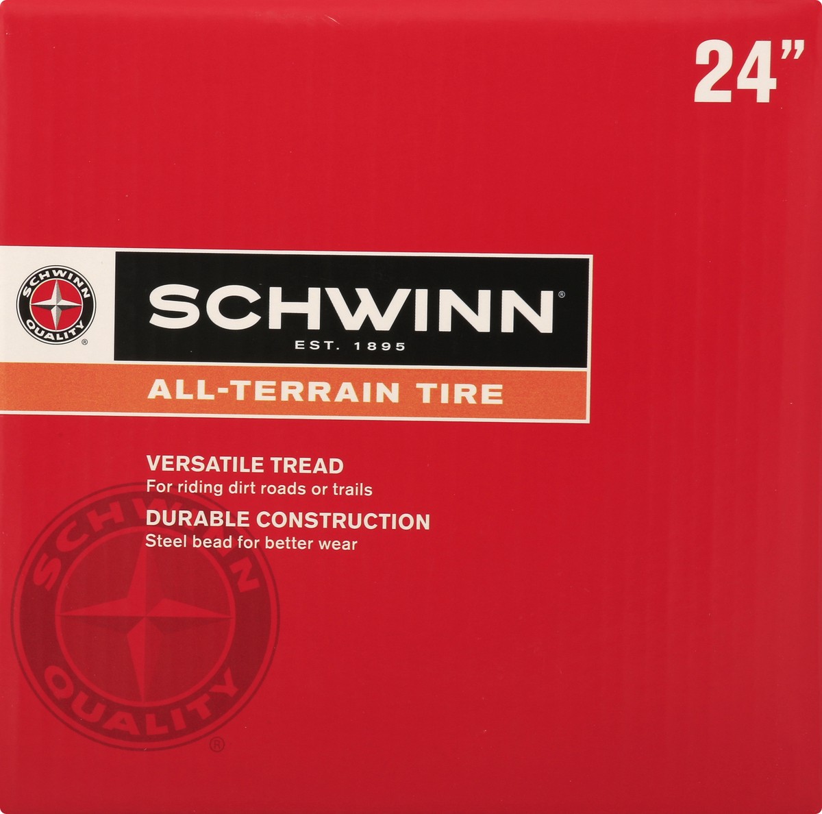 slide 8 of 9, Schwinn 24-inch Mountain Tire, 1 ct