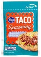 Kroger Reduced Sodium Taco Seasoning