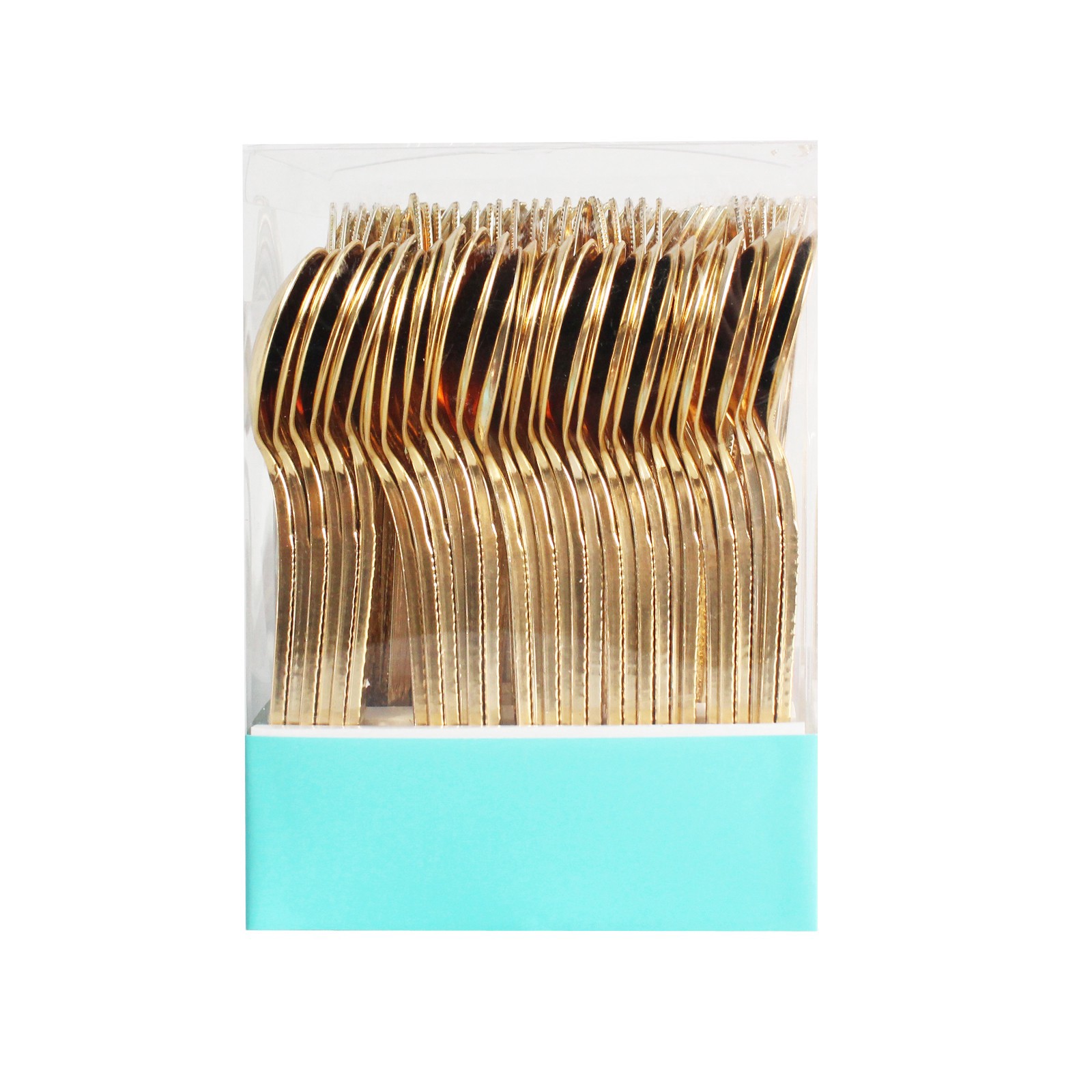 slide 4 of 4, Gold Hammered Plastic Cutlery Set By Celebrate It, 120ct., 120 ct