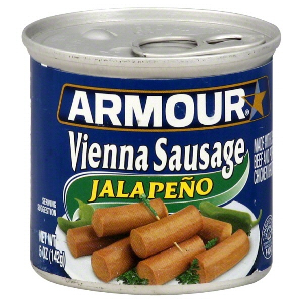 slide 1 of 1, Armour Vienna Sausage, Jalapeno, 5 oz