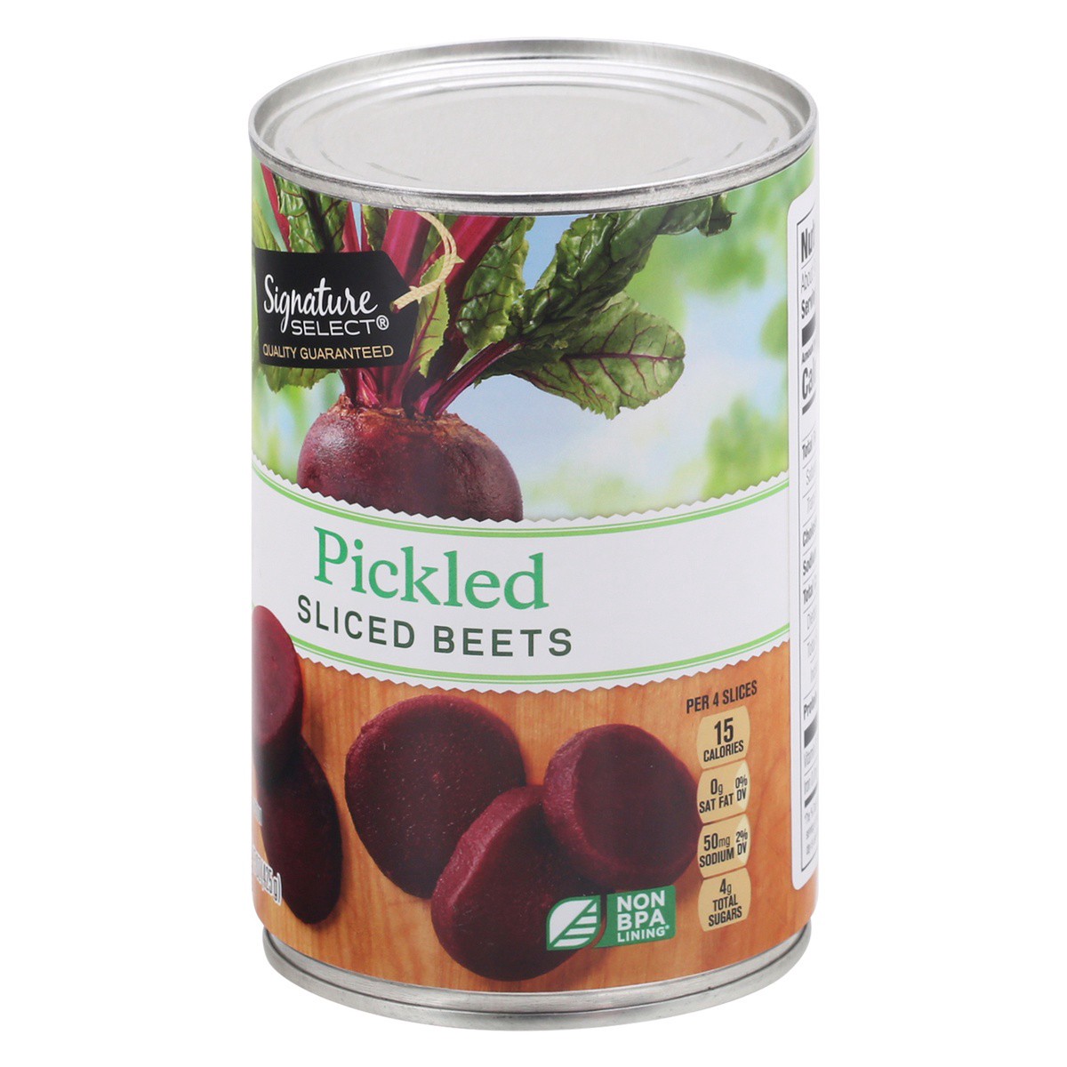 slide 3 of 9, Signature Select Pickled Sliced Beets 15 oz, 15 oz