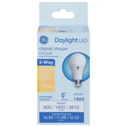 GE Classic Shape 3-Way LED A21 Light Bulb - Each