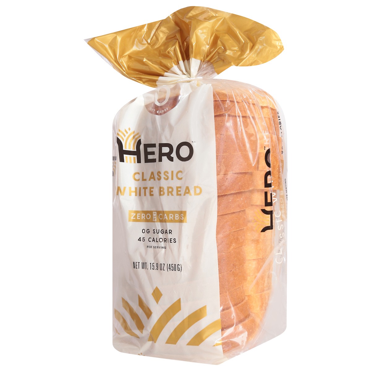 slide 9 of 9, Hero Classic White Bread 15.9 oz, 15.90 oz