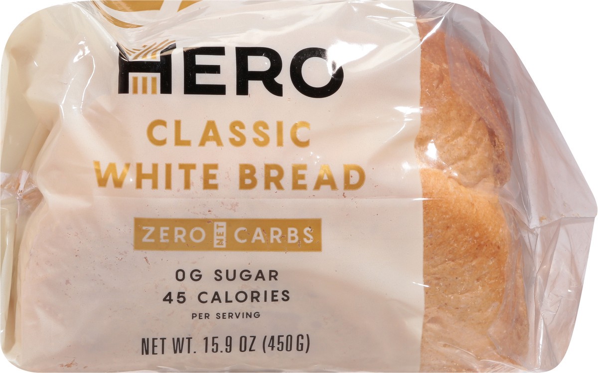 slide 6 of 9, Hero Classic White Bread 15.9 oz, 15.90 oz