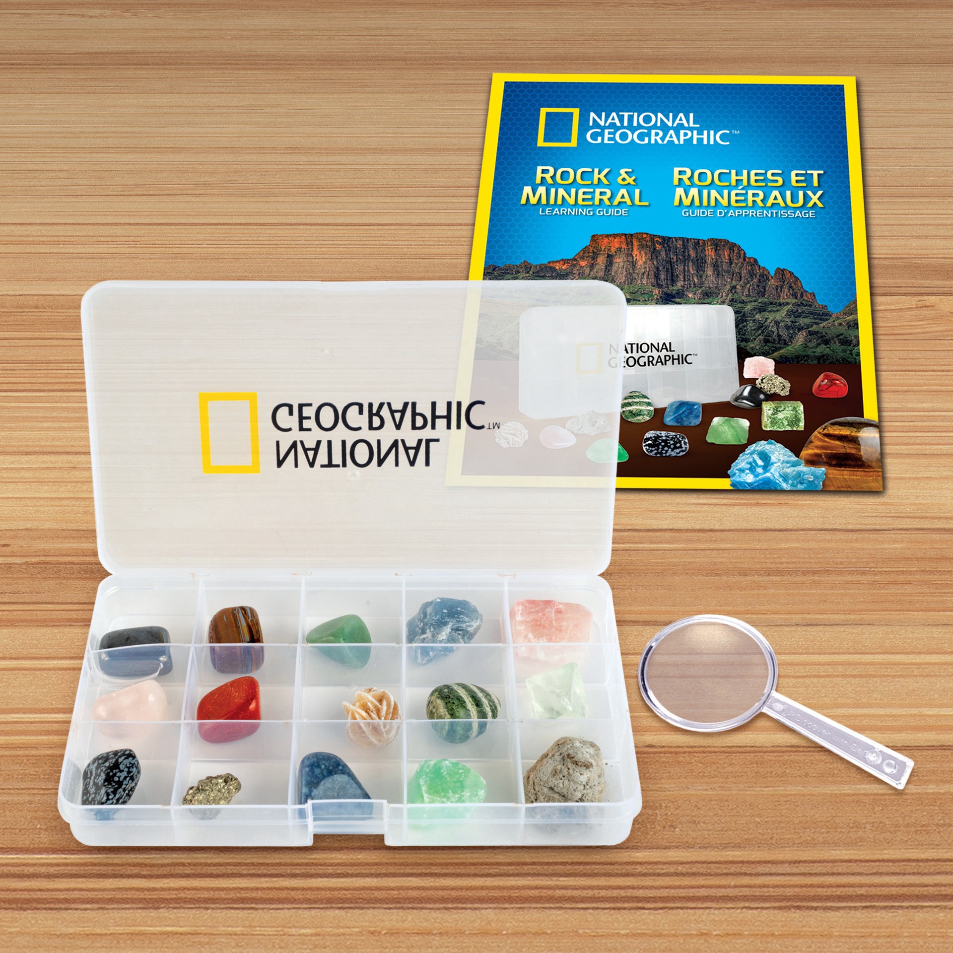 slide 4 of 4, National Geographic Rock & Mineral Starter Kit, 6.18 in x 2.25 in x 9.25 in