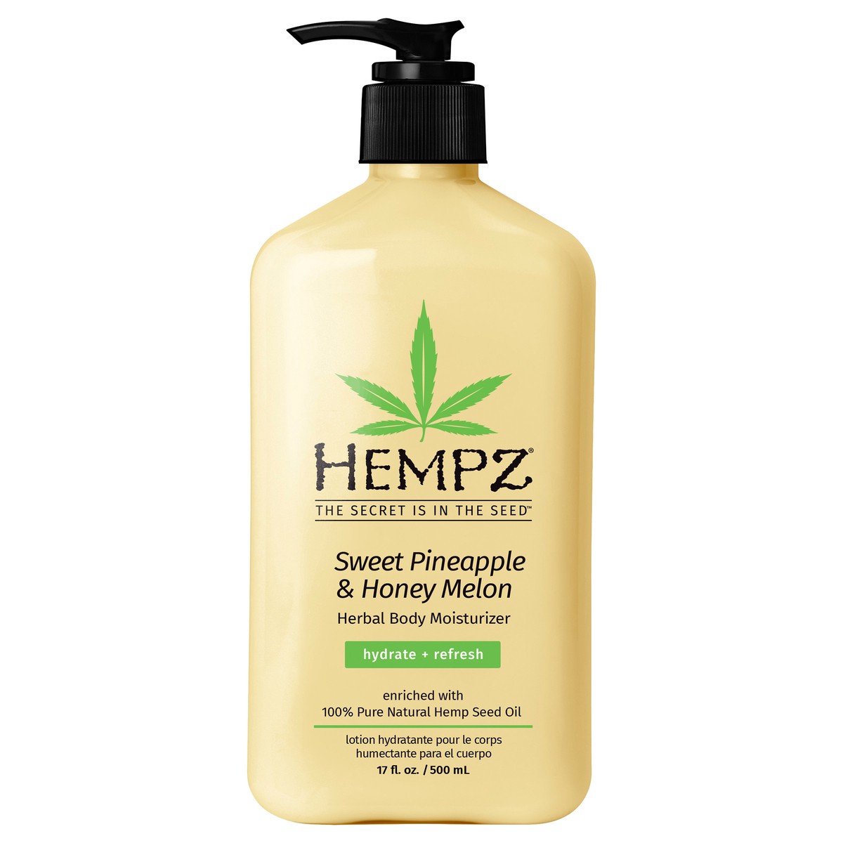 slide 1 of 9, Hempz Sweet Pineapple & Honey Melon Herbal Body Moisturizer, 17 oz