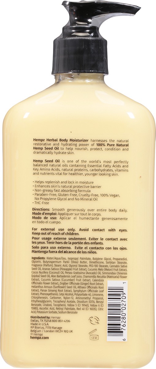 slide 8 of 9, Hempz Sweet Pineapple & Honey Melon Herbal Body Moisturizer, 17 oz