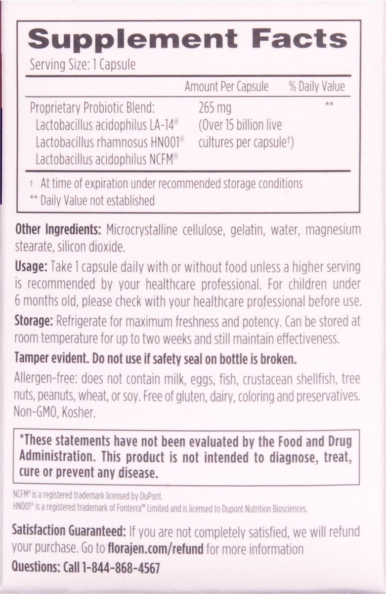 slide 4 of 10, Florajen Womens Probiotic, 30 ct