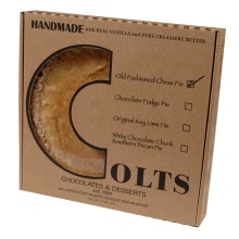 slide 1 of 1, Colts Chocolate & Vanilla Chess Pies, 35.2 oz