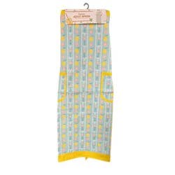 Meijer Corporate Seasonal Summer Lemon Stripes Printed Adult Apron, 26.5 in x 36 in