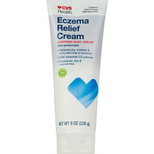 slide 1 of 1, CVS Health Eczema Relief Cream, 8 Oz, 1 ct