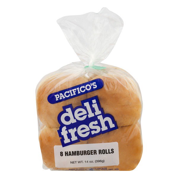 slide 1 of 1, Pac Rolls Hamburger 8Pk, 15 oz