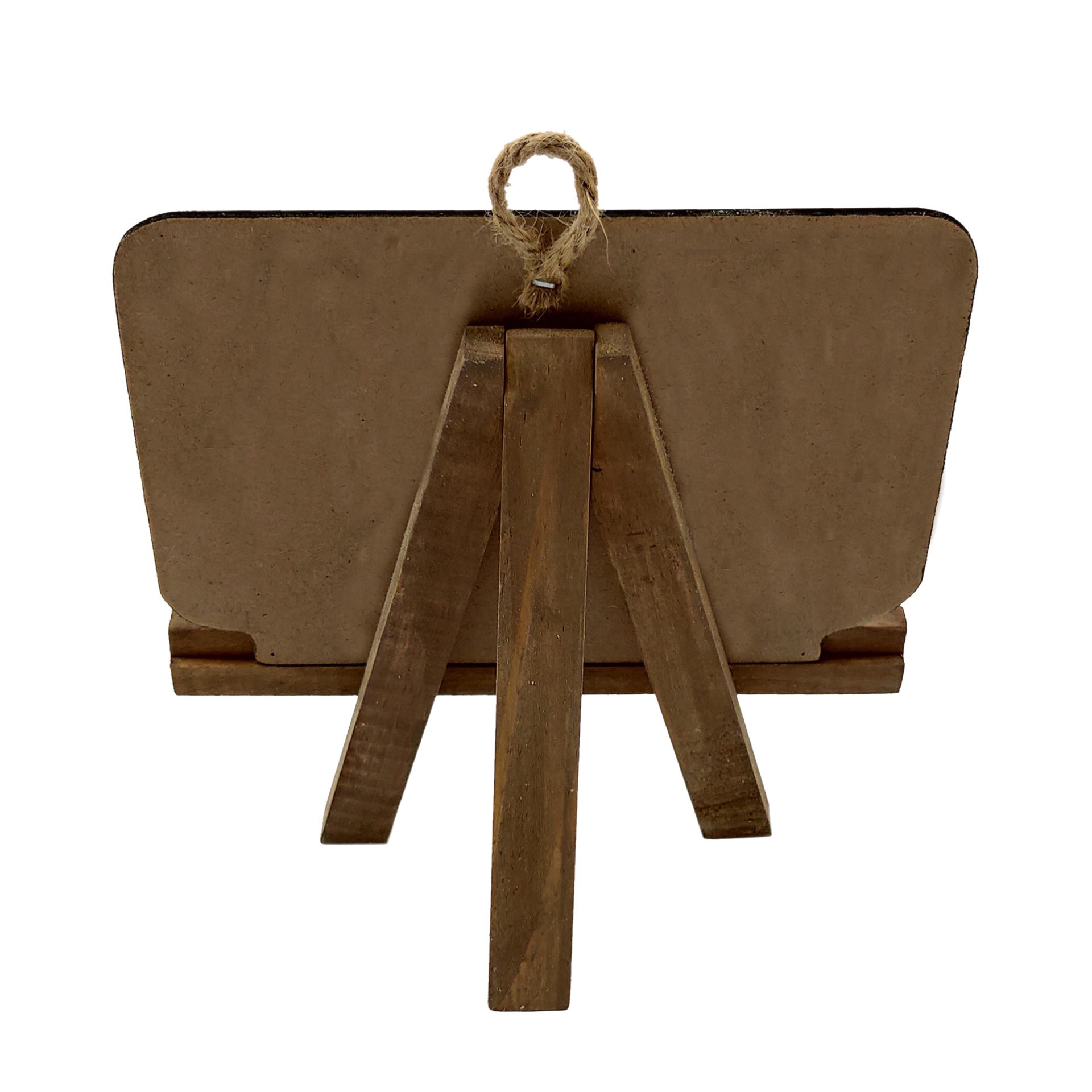 slide 3 of 5, 6.6" Chalkboard With Easel By Make Market, 6.6 in x 6.4 in