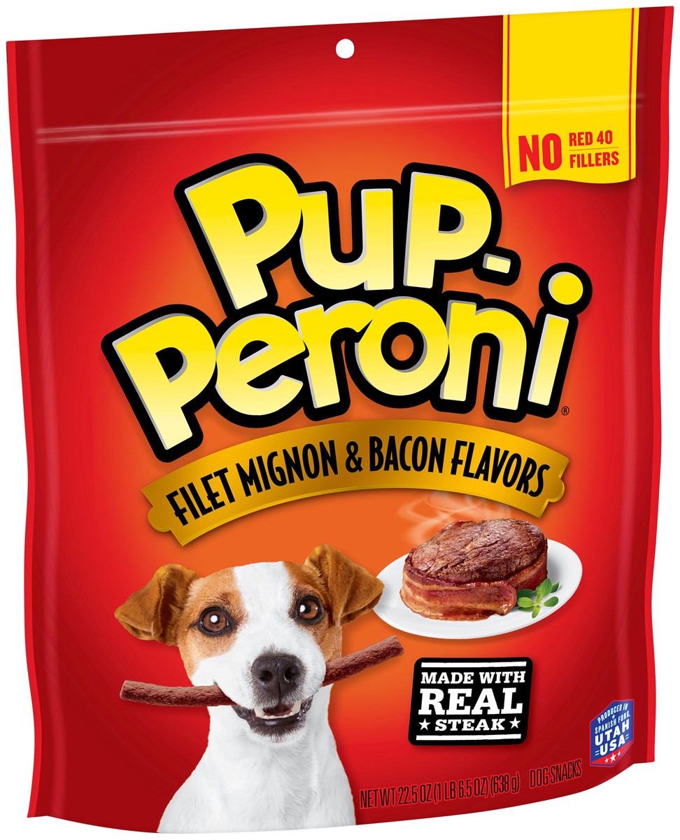 slide 2 of 9, Pup-Peroni Filet Mignon, 22.5 oz