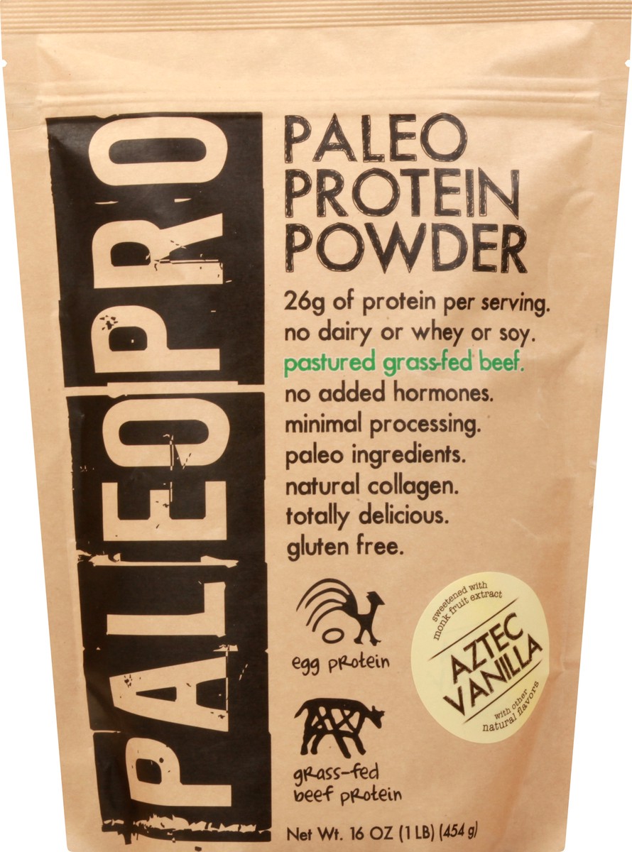 slide 1 of 13, PaleoPro Powder Aztec Vanilla, 16 oz