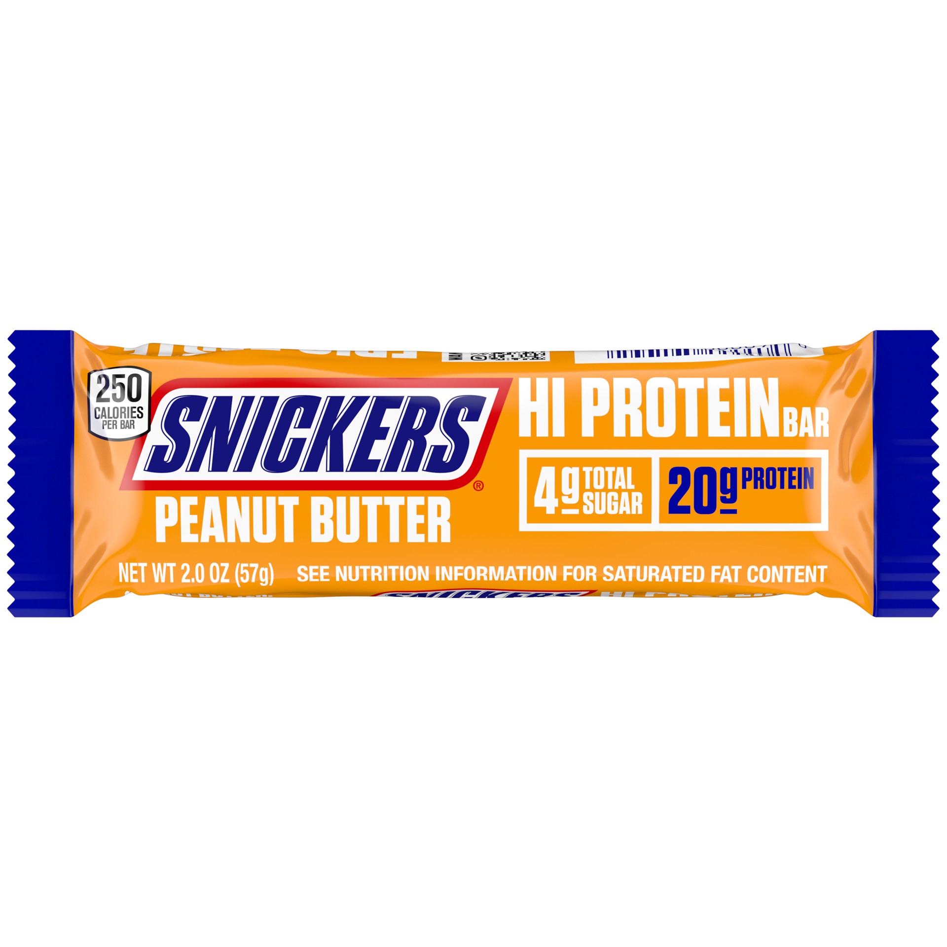 slide 1 of 14, SNICKERS Peanut Butter Hi Protein Bar, 2.0 oz, 2 oz