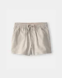 Carter's Toddler Boy Twill Shorts - Light Khaki Beige 4T
