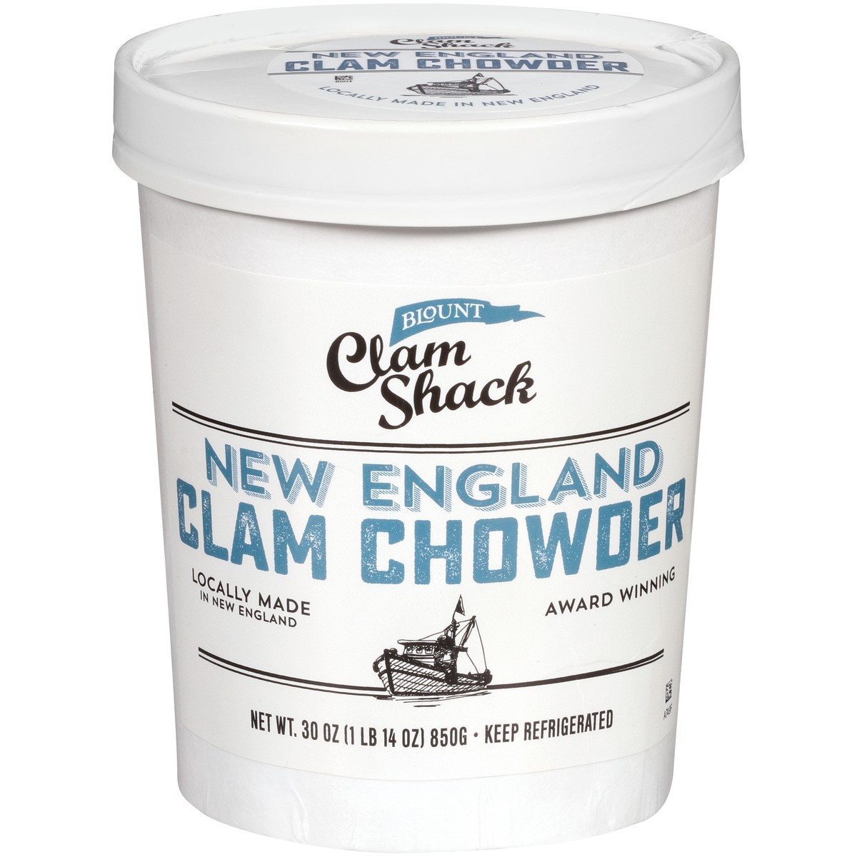 slide 1 of 1, Blount Clam Shack New England Clam Chowder, 30 oz