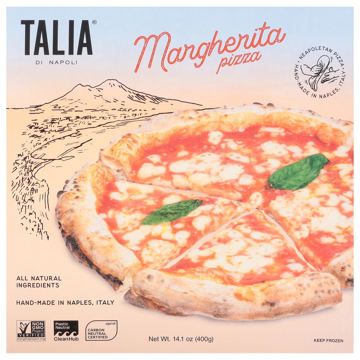 slide 1 of 9, Talia di Napoli Margherita Pizza 14.1 oz, 14.1 oz