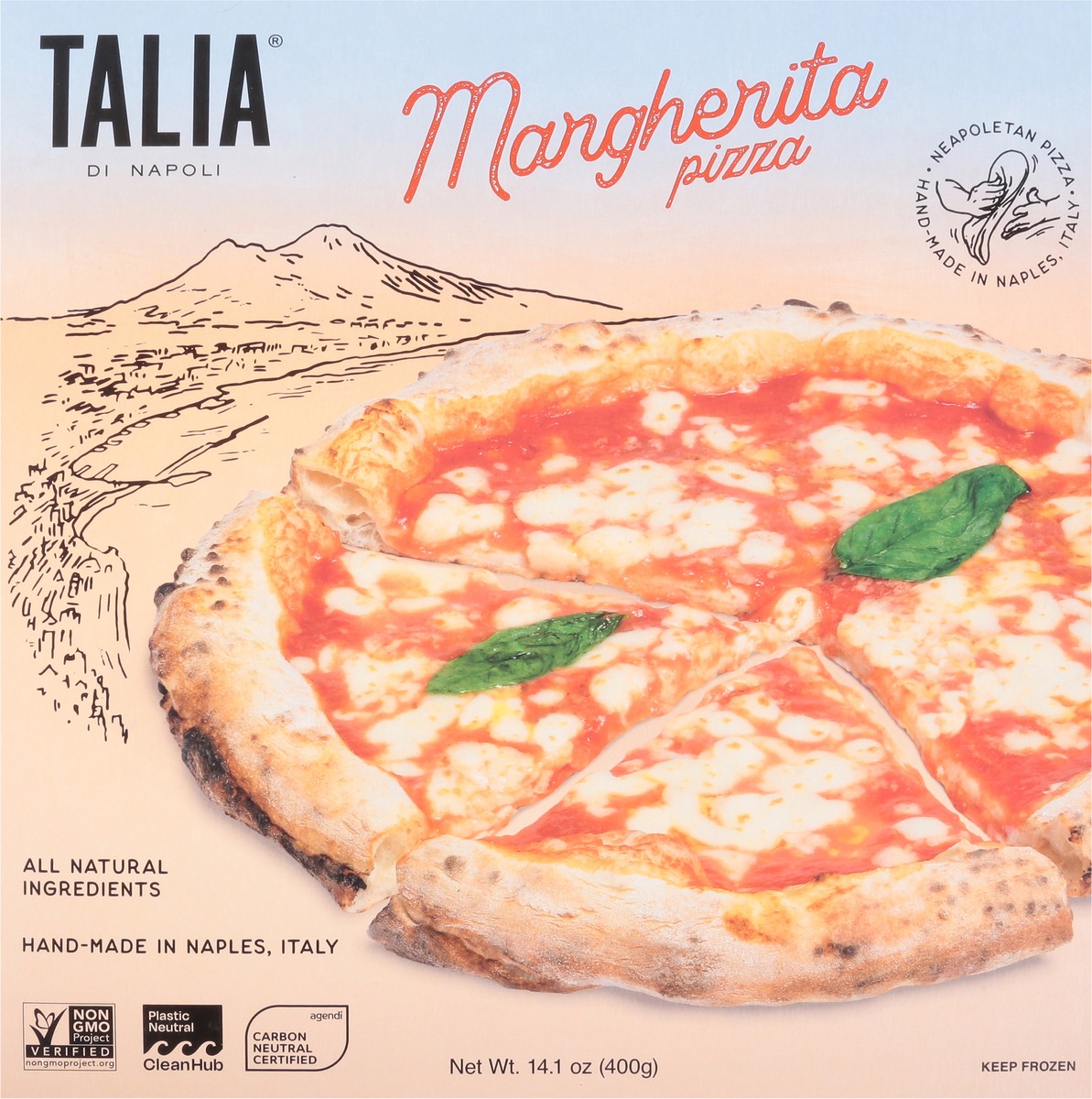 slide 9 of 9, Talia di Napoli Margherita Pizza 14.1 oz, 14.1 oz