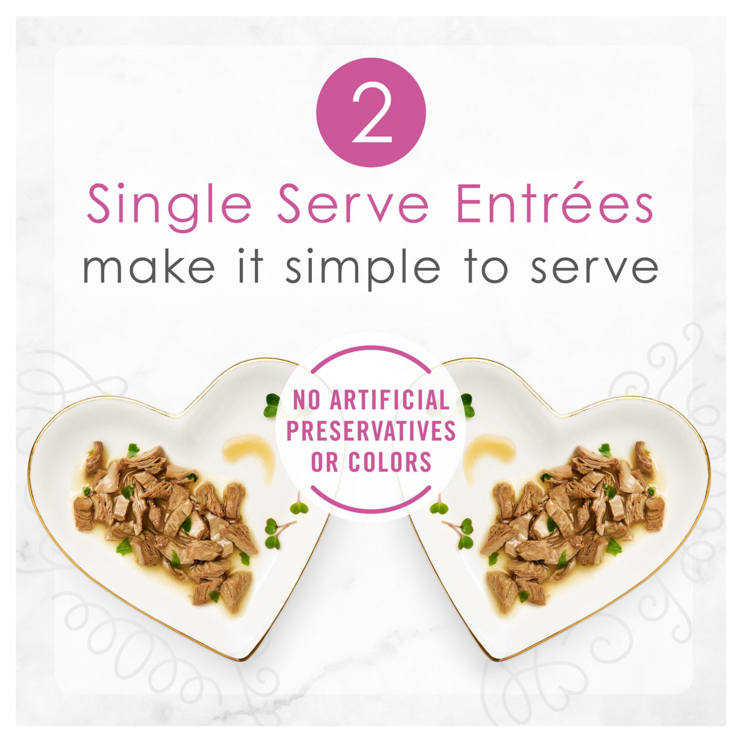 slide 3 of 5, Fancy Feast Purina Fancy Feast Gourmet Gravy Wet Cat Food, Petites Seared Salmon With Spinach Entree - 2.8 oz. Tub, 2 ct