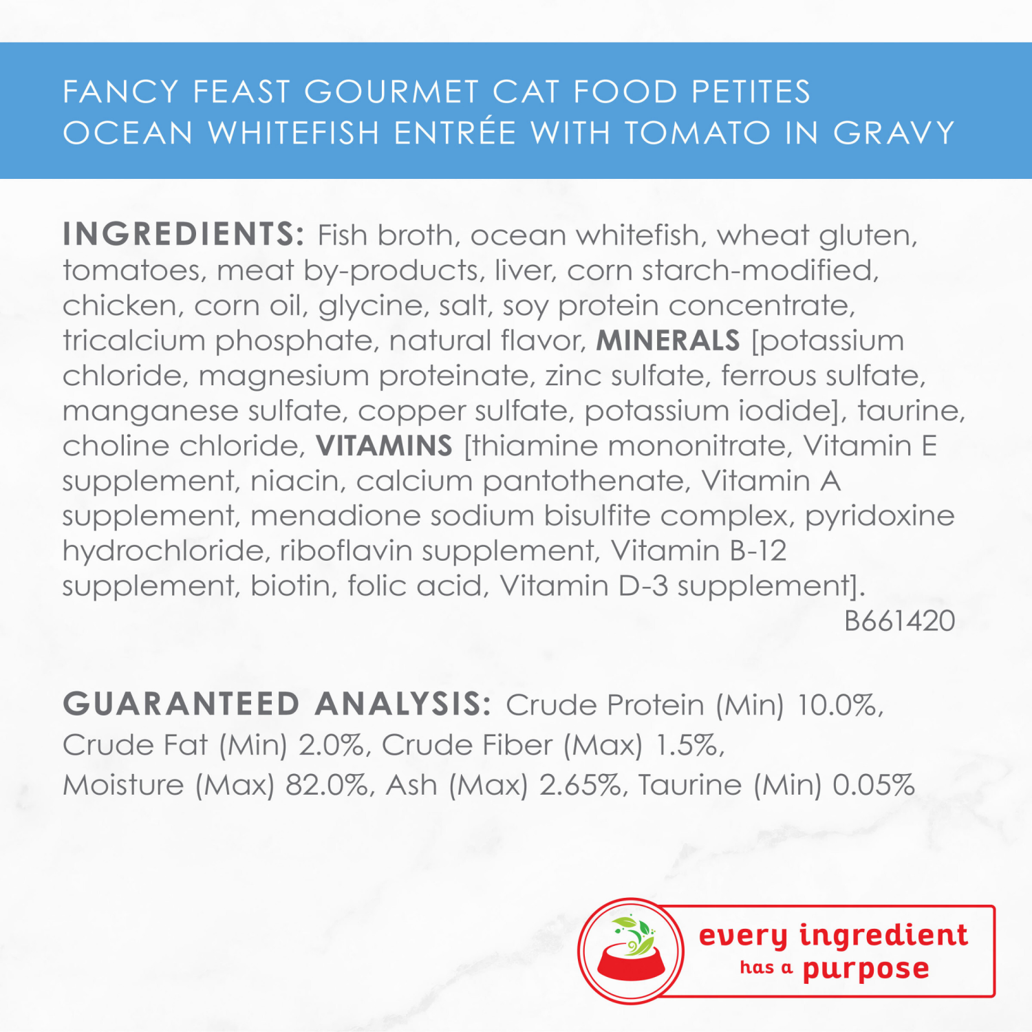 slide 5 of 5, Fancy Feast Purina Fancy Feast Gourmet Gravy Wet Cat Food, Petites Ocean Whitefish With Tomato Entree, 2 ct