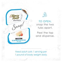 slide 17 of 29, Fancy Feast Purina Fancy Feast Gourmet Gravy Wet Cat Food, Petites Ocean Whitefish With Tomato Entree, 2.8 oz