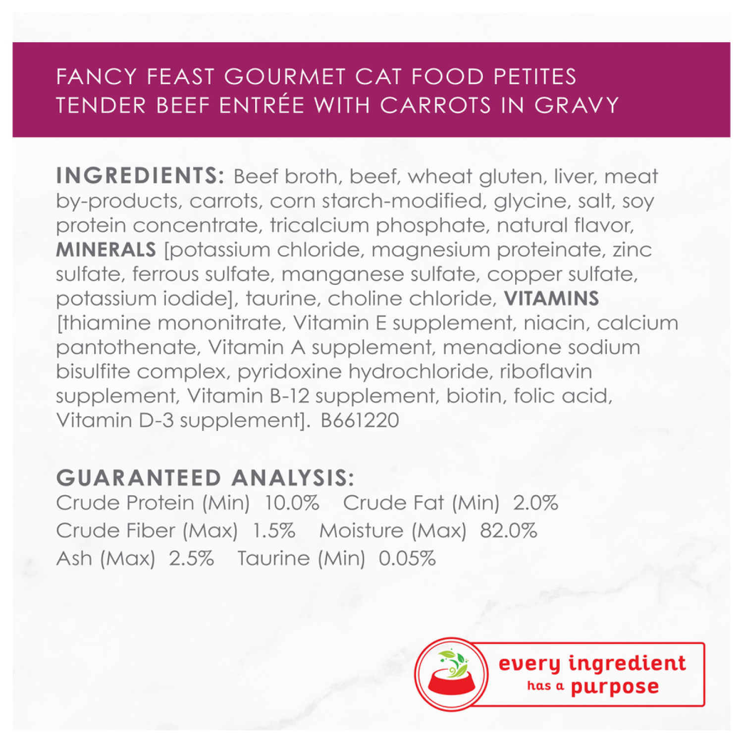 slide 4 of 5, Fancy Feast Purina Fancy Feast Gourmet Gravy Wet Cat Food, Petites Tender Beef With Carrots Entree - 2.8 oz. Tub, 2 ct