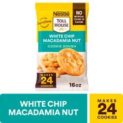 Toll House White Chip Macadamia Nut Cookie Dough 16 oz.