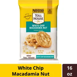 Toll House White Chip Macadamia Nut Cookie Dough 16 oz.