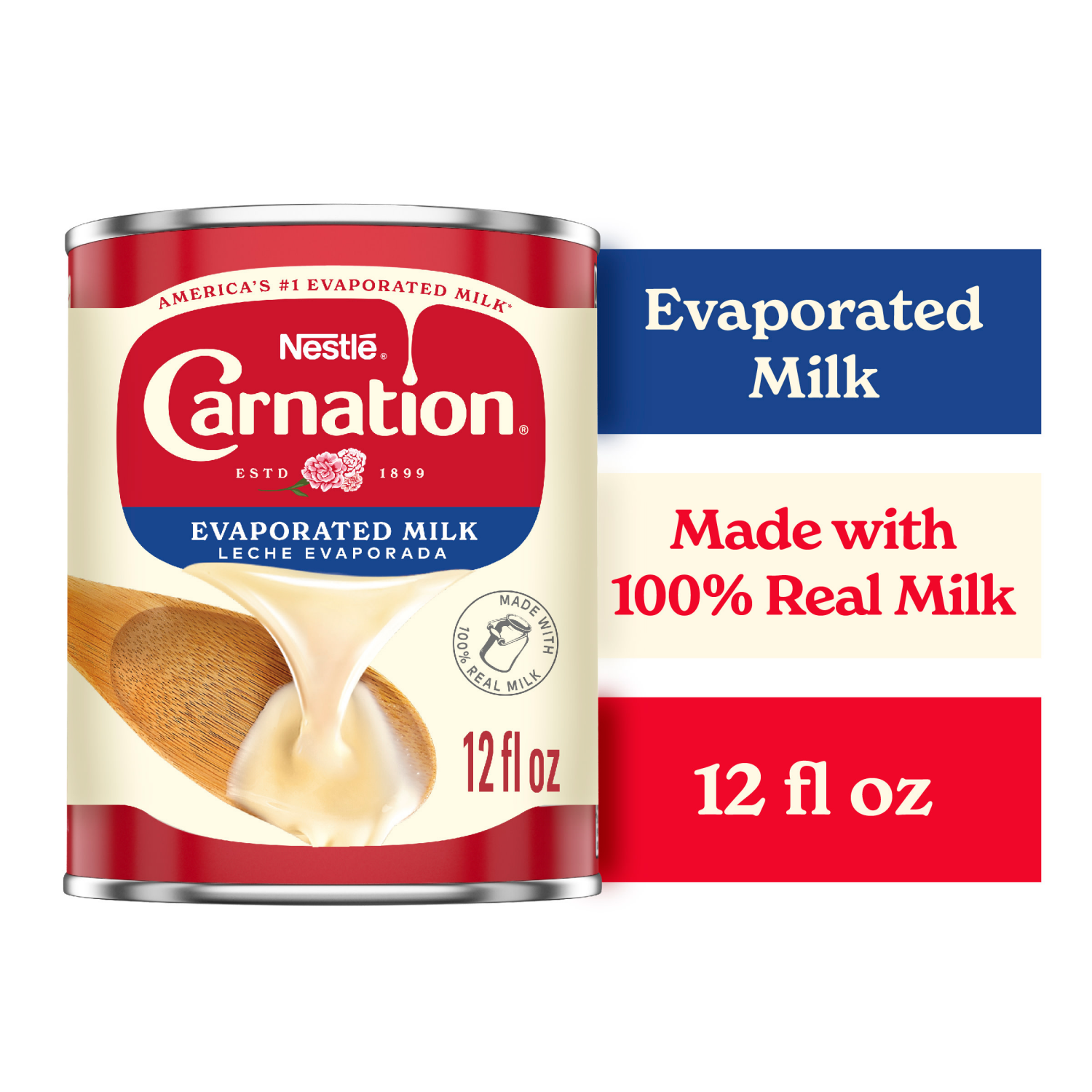 slide 1 of 8, Carnation Evaporated Milk, 12 oz