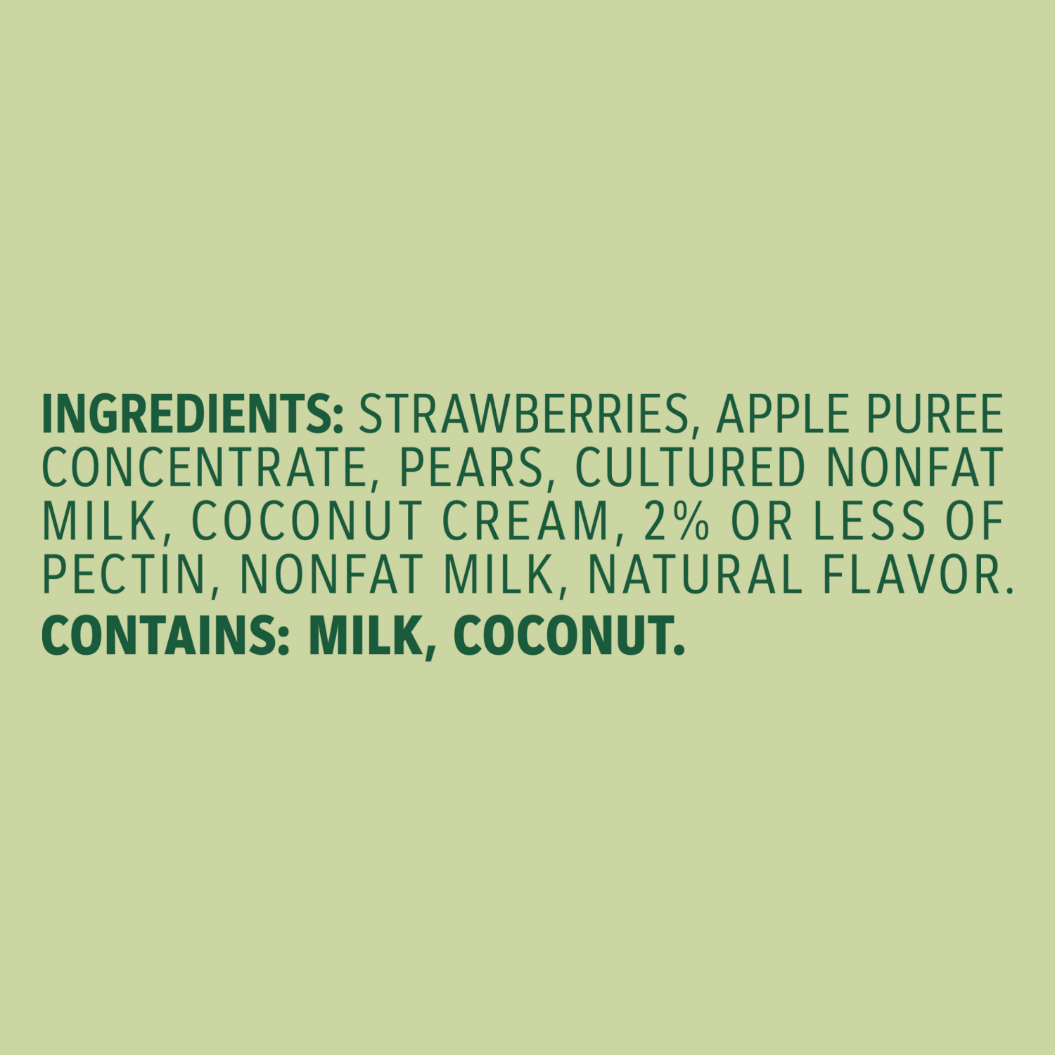 slide 3 of 5, Outshine Fruit & Yogurt Smoothie Strawberry Coconut, 4-Pack of 3.5oz Fruit & Yogurt Pouches, 4 ct