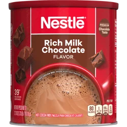 NESTLE HOT COCOA Classic Rich Milk Chocolate Hot Cocoa Mix, 27.7 oz. Canister