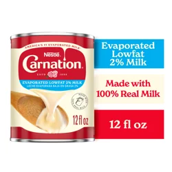 Nestlé Evaporated Lowfat 2 Percent Milk 12 fl. oz. Can